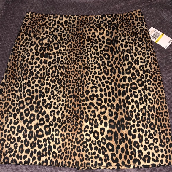 MICHAEL Michael Kors Dresses & Skirts - Brand new! Michael kors leopard print skirt medium